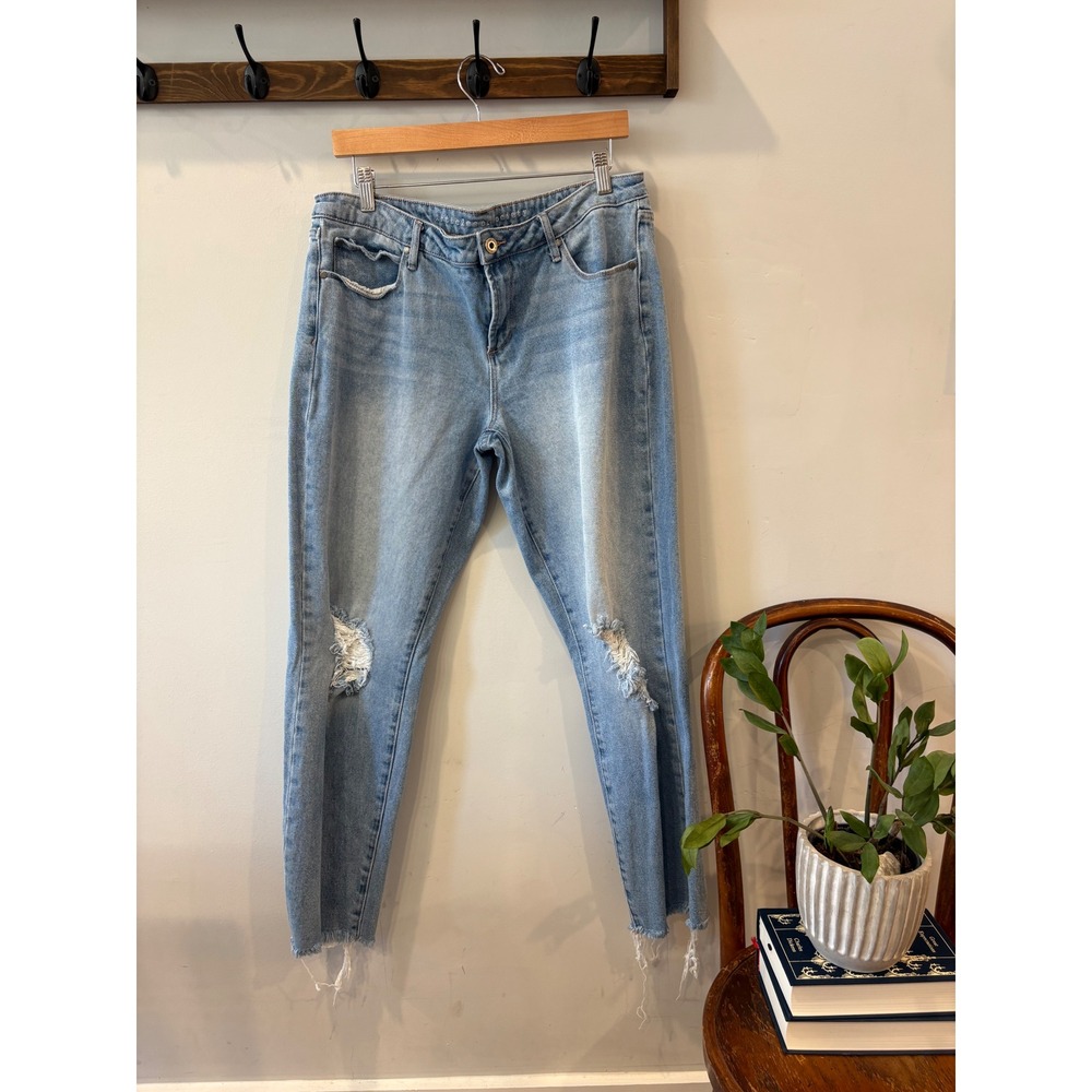 Articles of Society Distressed Skinny Jeans